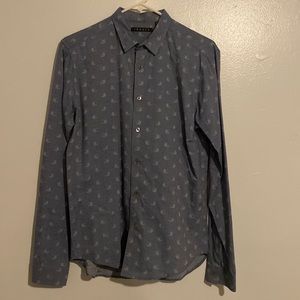Theory pattern shirt